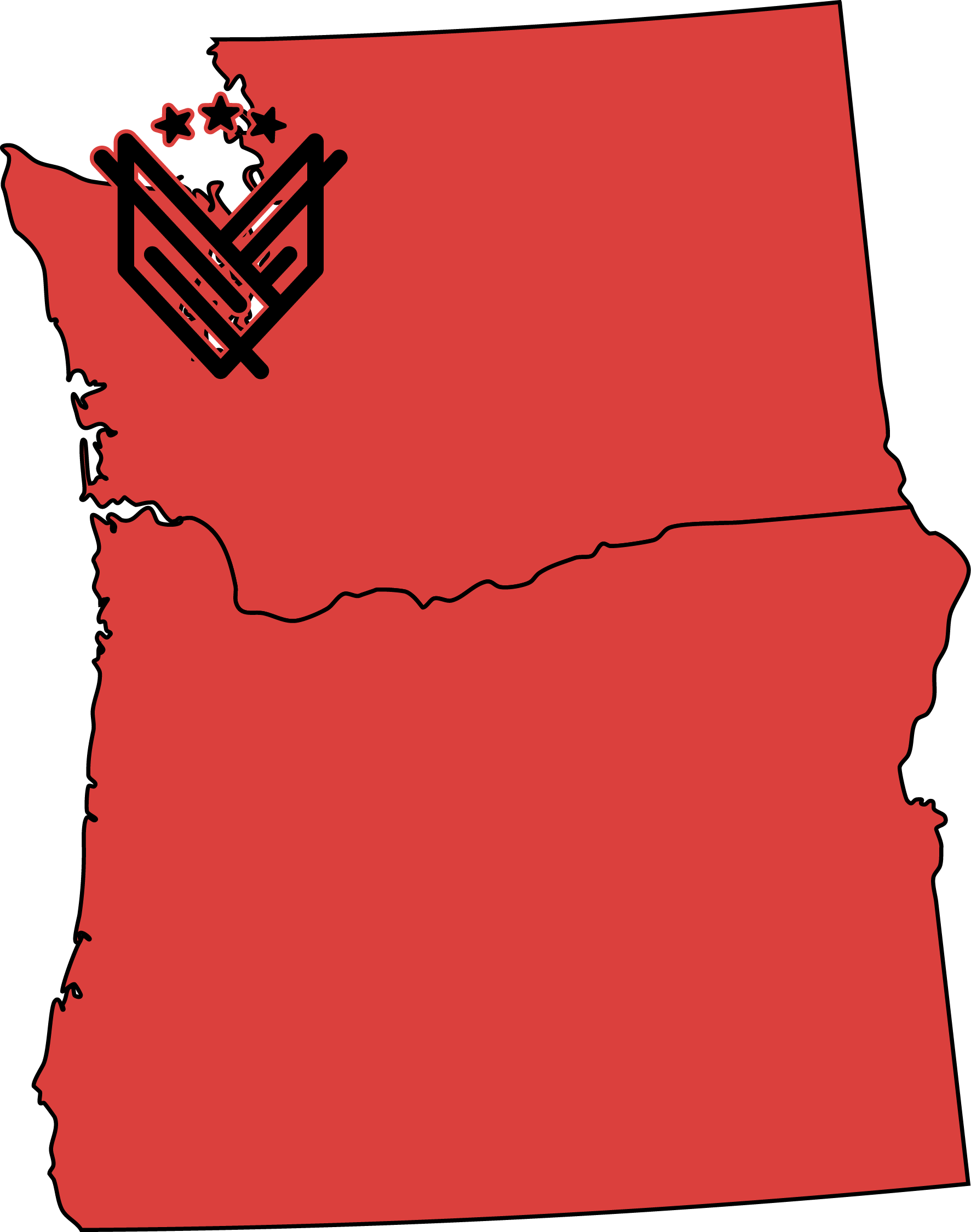 Vs supported states washington